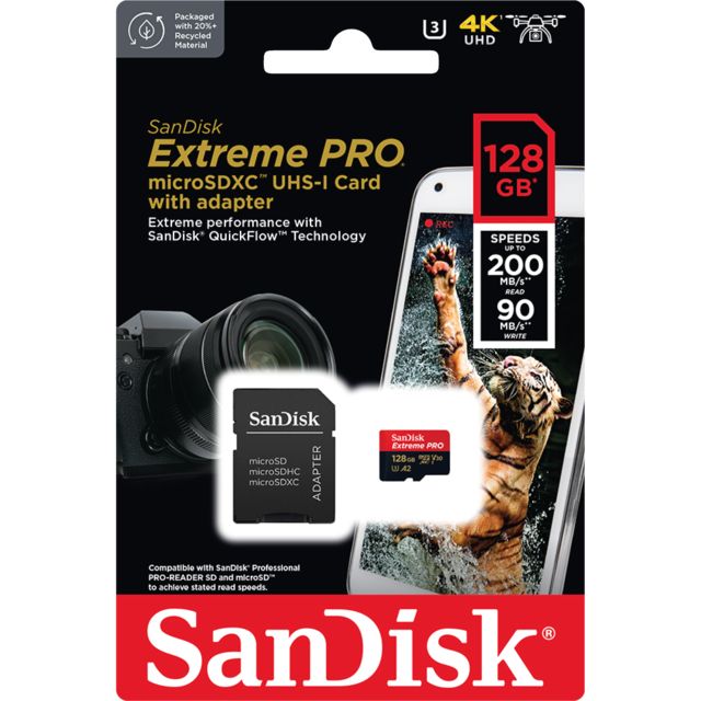 TARJETA DE MEMORIA SANDISK EXTREME PRO 128Gb